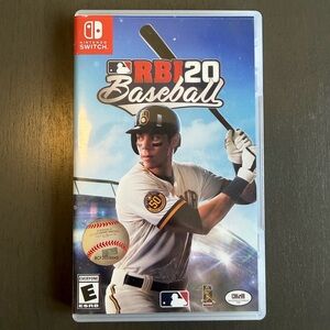 Nintendo Switch RBI 20 Baseball Game MLB